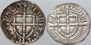 Teutonic Order, set of shekels, (2 pieces)