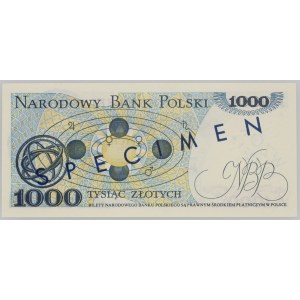 PRL, 1000 złotych 2.07.1975, WZÓR, No. 1271, seria A