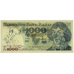 PRL, 1000 złotych 2.07.1975, WZÓR, No. 1271, seria A