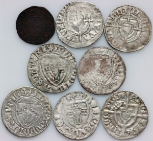 Teutonic Order, coin set, (8 pieces)