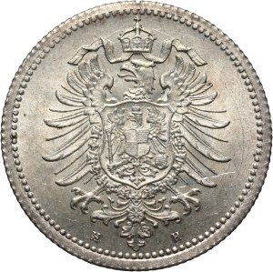 Germany, Wilhelm I, 20 Pfennig 1874 E, Dresden