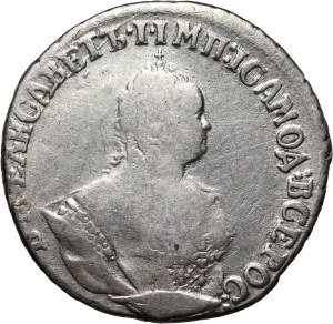 Russia, Elizabeth I, 10 Kopecks (Grivennik) 1748, Moscow