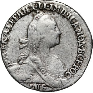 Russia, Catherine II, 10 Kopecks (Grivennik) 1769 СПБ, St. Petersburg