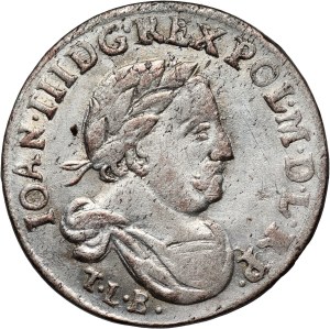 John III Sobieski, sixpence 1682 TLB, Bydgoszcz
