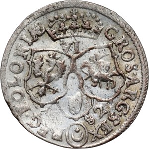 John III Sobieski, sixpence 1682 TLB, Bydgoszcz