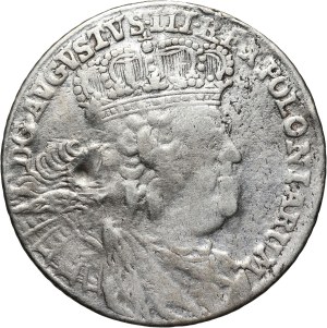 August III, ort 1755 EC, Leipzig