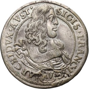 Austria, Sigismund Francis, 15 Kreuzers 1664, Hall