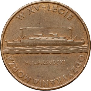 II RP, medal without date (1935), Maritime and Colonial League / 15th anniversary of regaining access to the sea