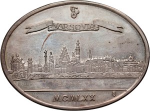 People's Republic of Poland, 1970 silver medal, Numismatics Club