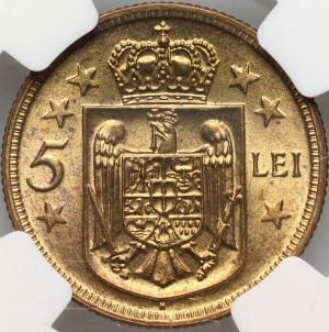 Romania, Michael I, 5 Lei 1930 H, Birmingham