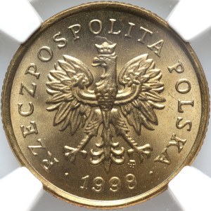 III RP, 5 pennies 1998, Warsaw