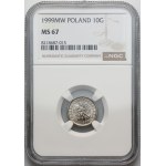 III RP, 10 groszy 1999, Warszawa
