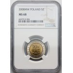 III RP, 5 złotych 2008, Warszawa