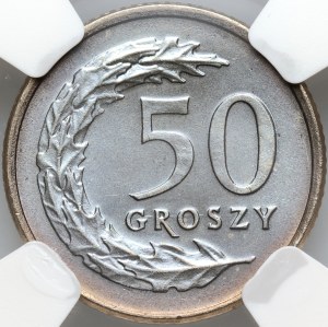 Third Republic, 50 pennies 1990, Warsaw