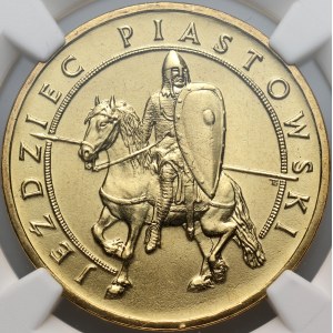 III RP, 2 złote 2006, Jeździec Piastowski