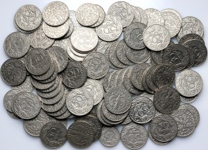Second Republic, 1923 coin set, (122 pieces)