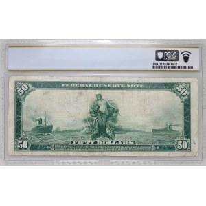 United States of America, Federal Reserve Note - St. Louis, 50 dollars 1914