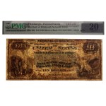 United States of America, Pennsylvania, Pittsburgh, 10 dollars 1882, serie H