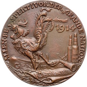 Germany, medal from 1914, With all due respect to the Grande Nation, Goetz