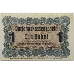 Poznań, 1 rubel 17.04.1916