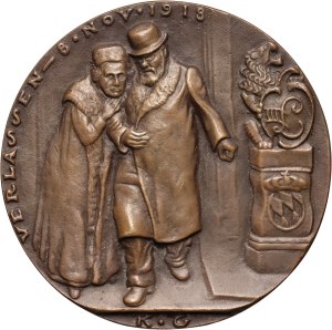 Germany, medal from 1918, Overthrow of Ludwig III of Bavaria, Goetz