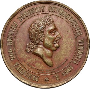 Poland, medal of 1883, 200th anniversary of the Battle of Vienna