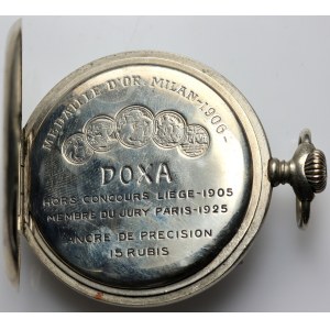 Doxa pocket watch, Medaille d'Or Millan 1906 / Liege 1905 / Paris 1925
