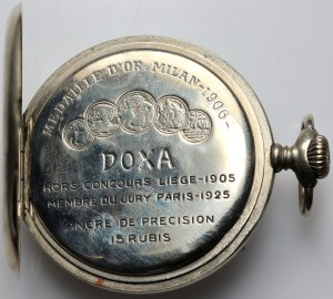 Doxa pocket watch, Medaille d'Or Millan 1906 / Liege 1905 / Paris 1925