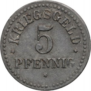 Kempen (Kepno), 5 fenig undated