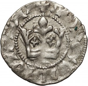 Władysław Jagiełło 1386-1434, half-penny, Kraków, no signatures