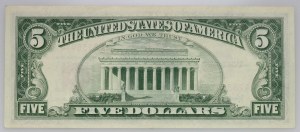 United States of America, 5 dollars 1963, serie A