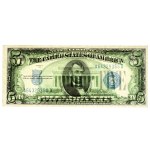 United States of America, 5 dollars 1934, serie A, silver certificate