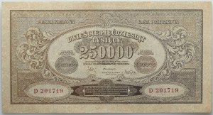 II RP, 250000 Polish marks 25.04.1923, series D