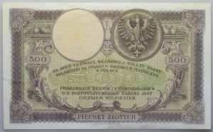 II RP, 500 zloty 28.02.1919, S.A. series.