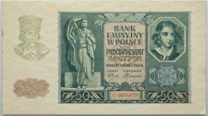 General Government, 50 zloty 1.03.1940, series C