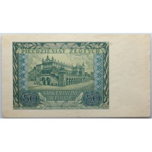 Generalna Gubernia, 50 złotych 1.03.1940, seria C