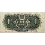 PRL, 1 złoty 1944, obowiązkowym, seria BE