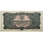 PRL, 20 złotych 1944 obowiązkowe, seria TK