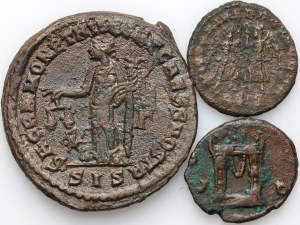 Antique, coin set, (3 pieces)
