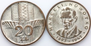 People's Republic of Poland, 1976 coin set, Forgeries of the era, (2 pieces)
