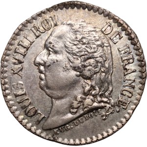 France, Louis XVIII, silver medal ND (1818), Henri IV