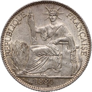 Indochine, 20 cent 1884 A, Paris