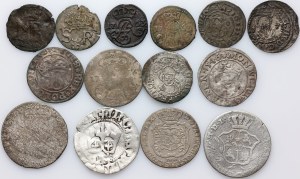 Royal Poland, coin set, (14 pieces)