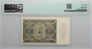 II RP, 1 zloty 1.10.1938, series IJ