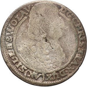 Śląsk, Księstwo Brzesko-Legnicko-Wołowskie, Chrystian Wołowski, 15 krajcarów 1664, Brzeg