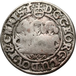 Śląsk, Księstwo Legnicko-Brzesko-Wołowskie, Trzech Braci, krajcar 1653, Brzeg