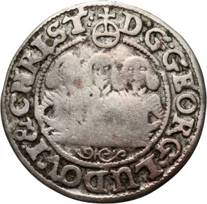 Silesia, Duchy of Legnicko-Brzesko-Wołowo, Three Brothers, krajcar 1653, Brzeg