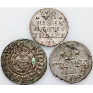 Europa, coin set, (3 pieces)