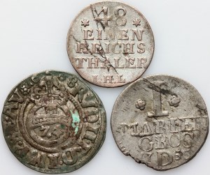 Europa, coin set, (3 pieces)