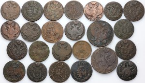 Poland, 19th century, coin set, (24 pieces)
